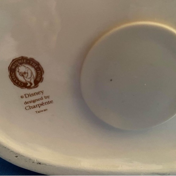 Disney Charpente Classic Pooh Bear & Christopher Robin Bank *Pooh is broken off - Picture 4 of 4